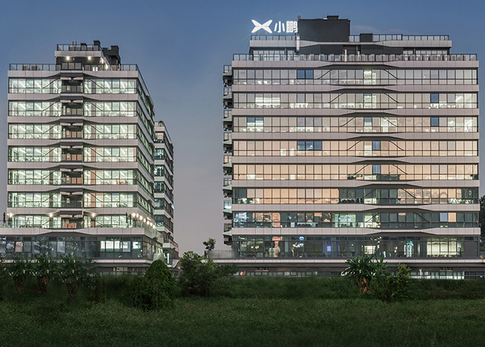 小鵬汽車碧桂園ECO辦公樓裝修完工實(shí)景